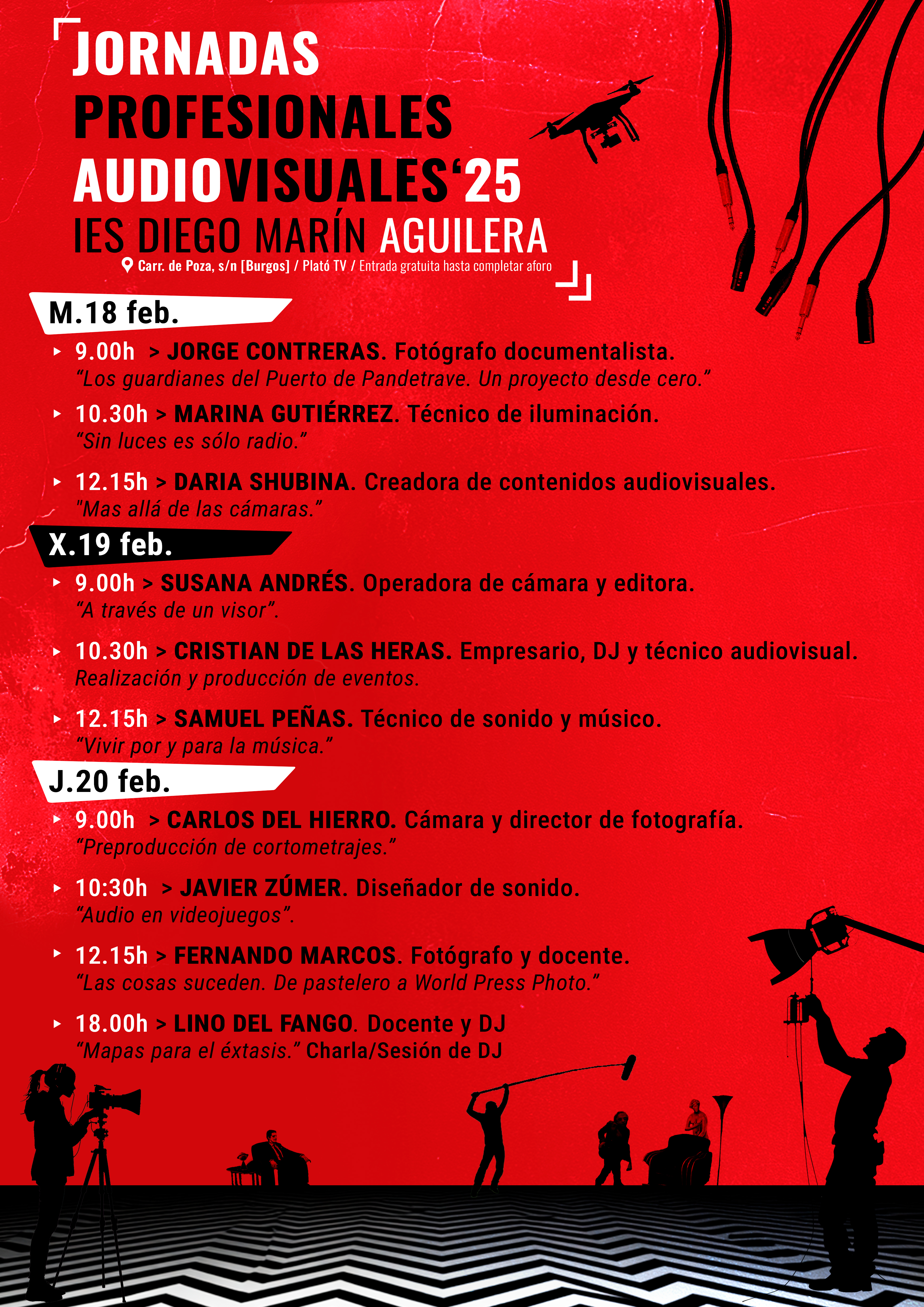 Cartel Jornadas Imagen y Sonido