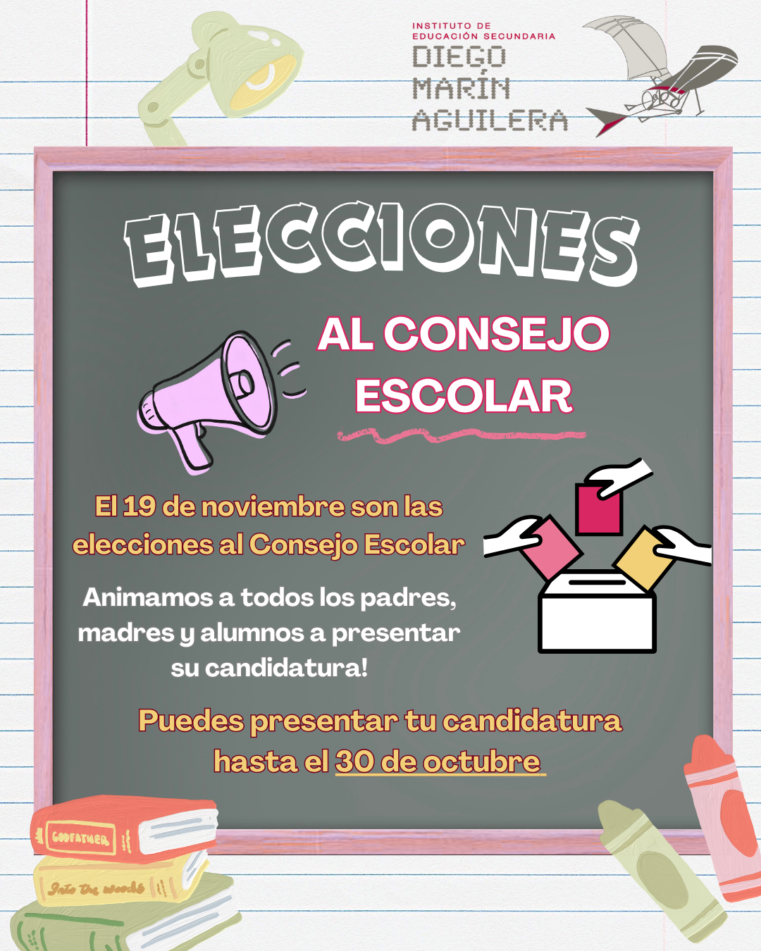 elecciones consejo escolar 2026